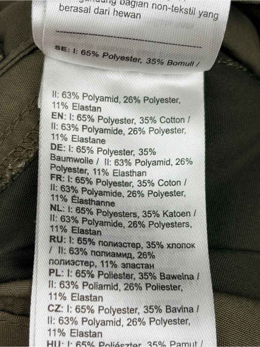 Fjallraven Vidda Pro Ventilated Pants Mens 27-28 G-1000 Olive Hiking 81160R